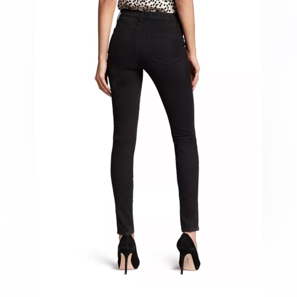 J Brand Faded Black Stretch Skinny Pants Sz 31 - Picture 8 of 9